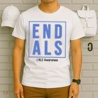End Als Awareness Ribbon T-Shirt thumb 6