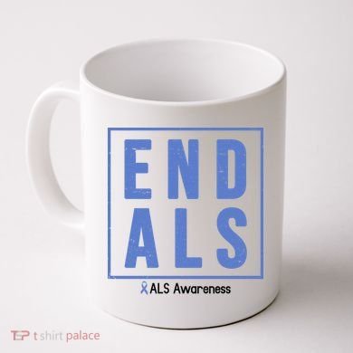 End Als Awareness Ribbon Coffee Mug
