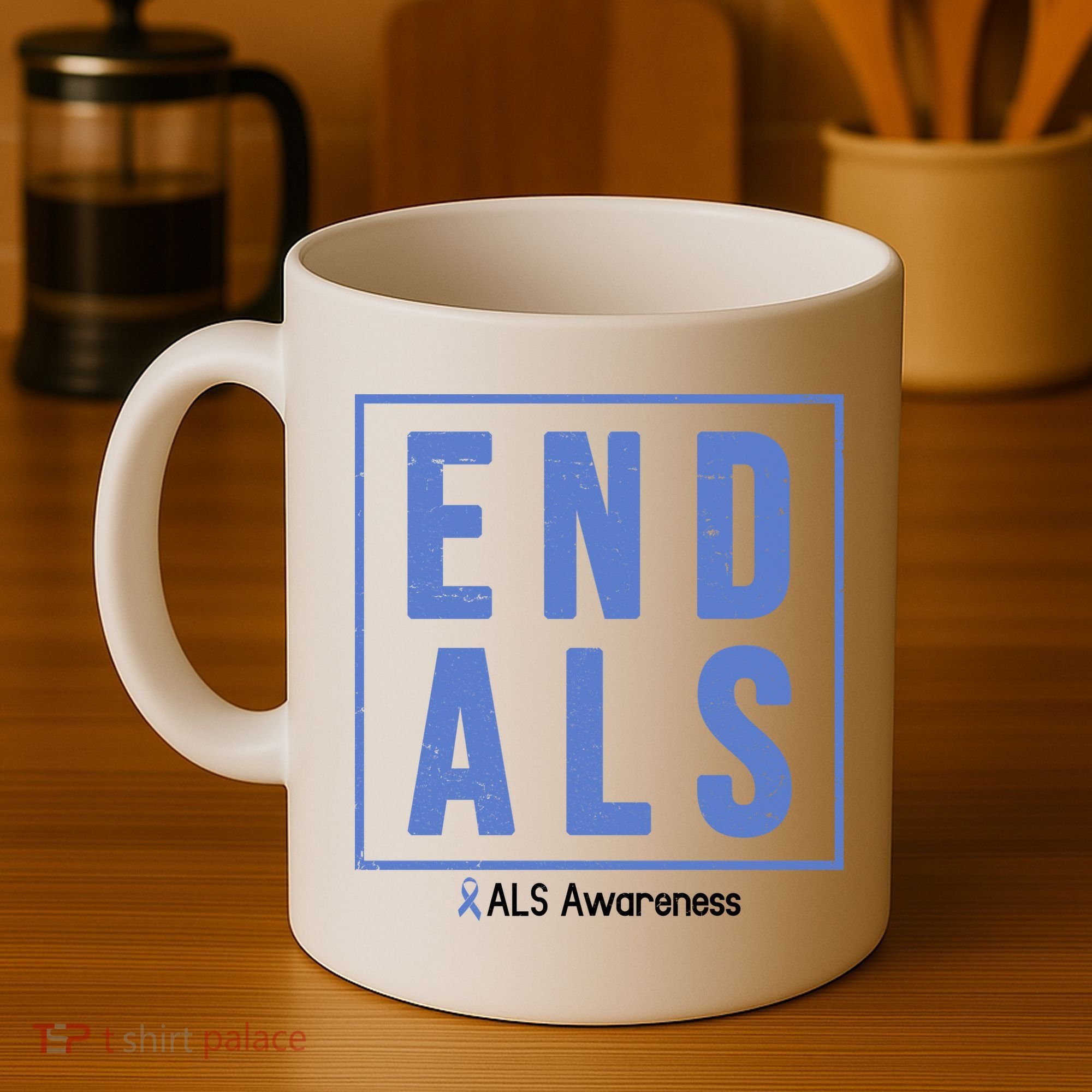 End Als Awareness Ribbon Coffee Mug