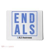 End Als Awareness Ribbon Mousepad thumb 0