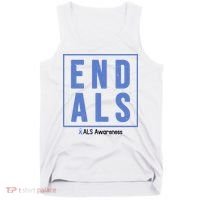 End Als Awareness Ribbon Tank Top thumb 0