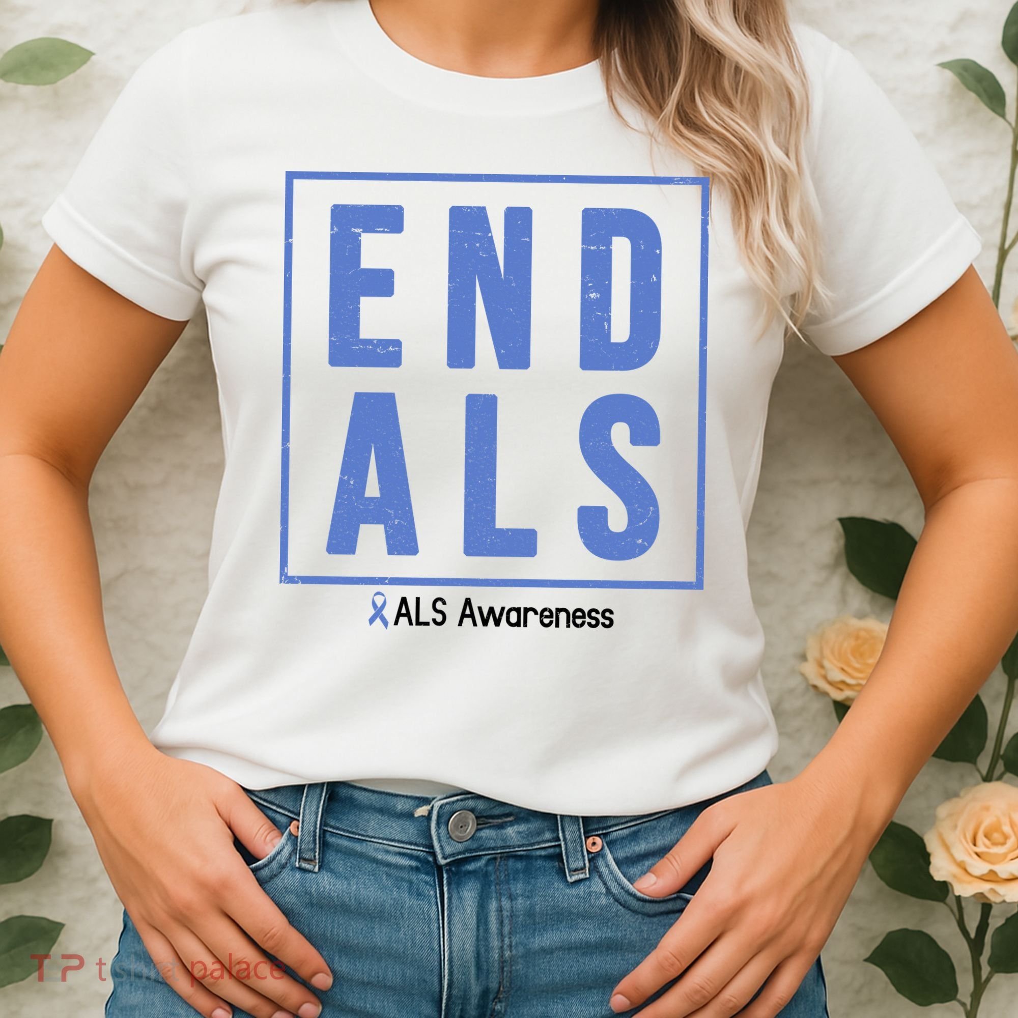 End Als Awareness Ribbon Women's T-Shirt