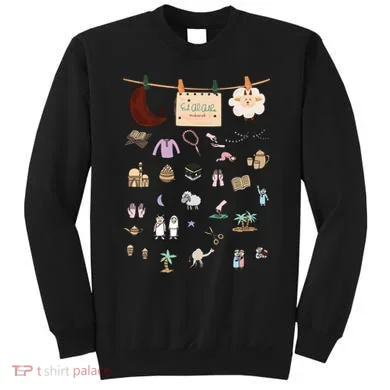 Eid Al Adha Eid Mubarak Happy Eid Day Muslim Gift Sweatshirt