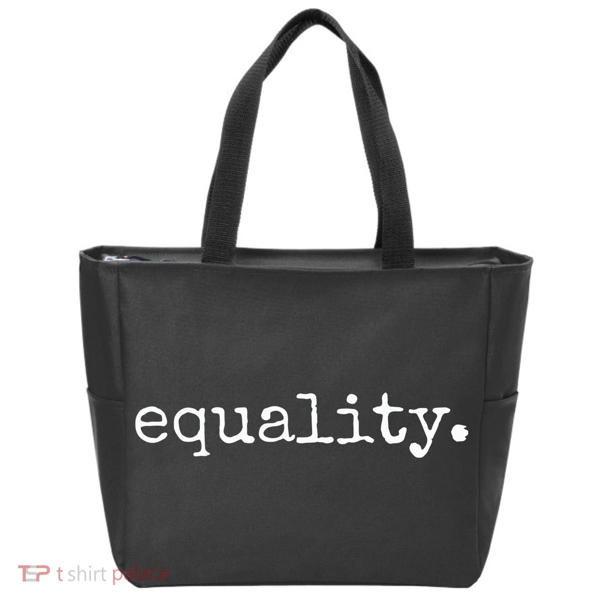 Equality Antiracist Antiracism Political Activism Tote Bag