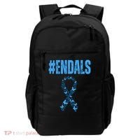 End Als Awareness Support Butterfly Ribbon Backpack thumb 0