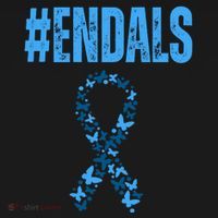 End Als Awareness Support Butterfly Ribbon Tote Bag thumb 4