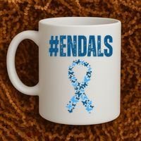 End Als Awareness Support Butterfly Ribbon Coffee Mug thumb 2