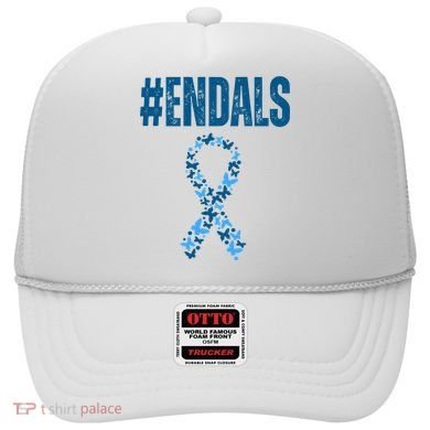 End Als Awareness Support Butterfly Ribbon Hat