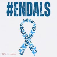 End Als Awareness Support Butterfly Ribbon Hat thumb 2