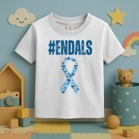 End Als Awareness Support Butterfly Ribbon Toddler T-Shirt thumb 3