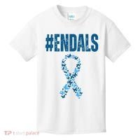 End Als Awareness Support Butterfly Ribbon Kids T-Shirt thumb 0