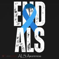 End Als Awareness Month Ribbon Toddler Zip Fleece Hoodie thumb 2