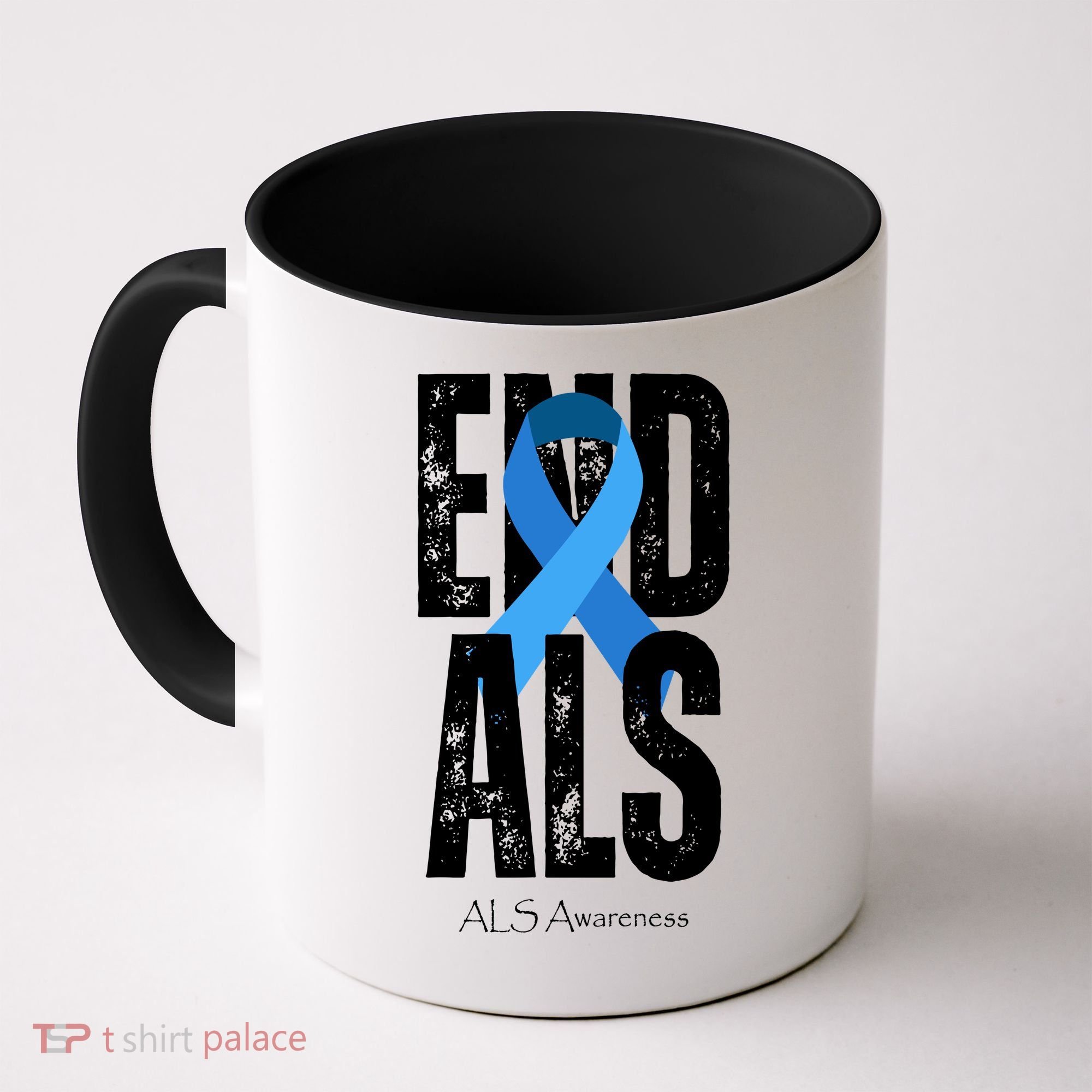 End Als Awareness Month Ribbon Coffee Mug