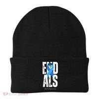 End Als Awareness Month Ribbon Beanie thumb 0