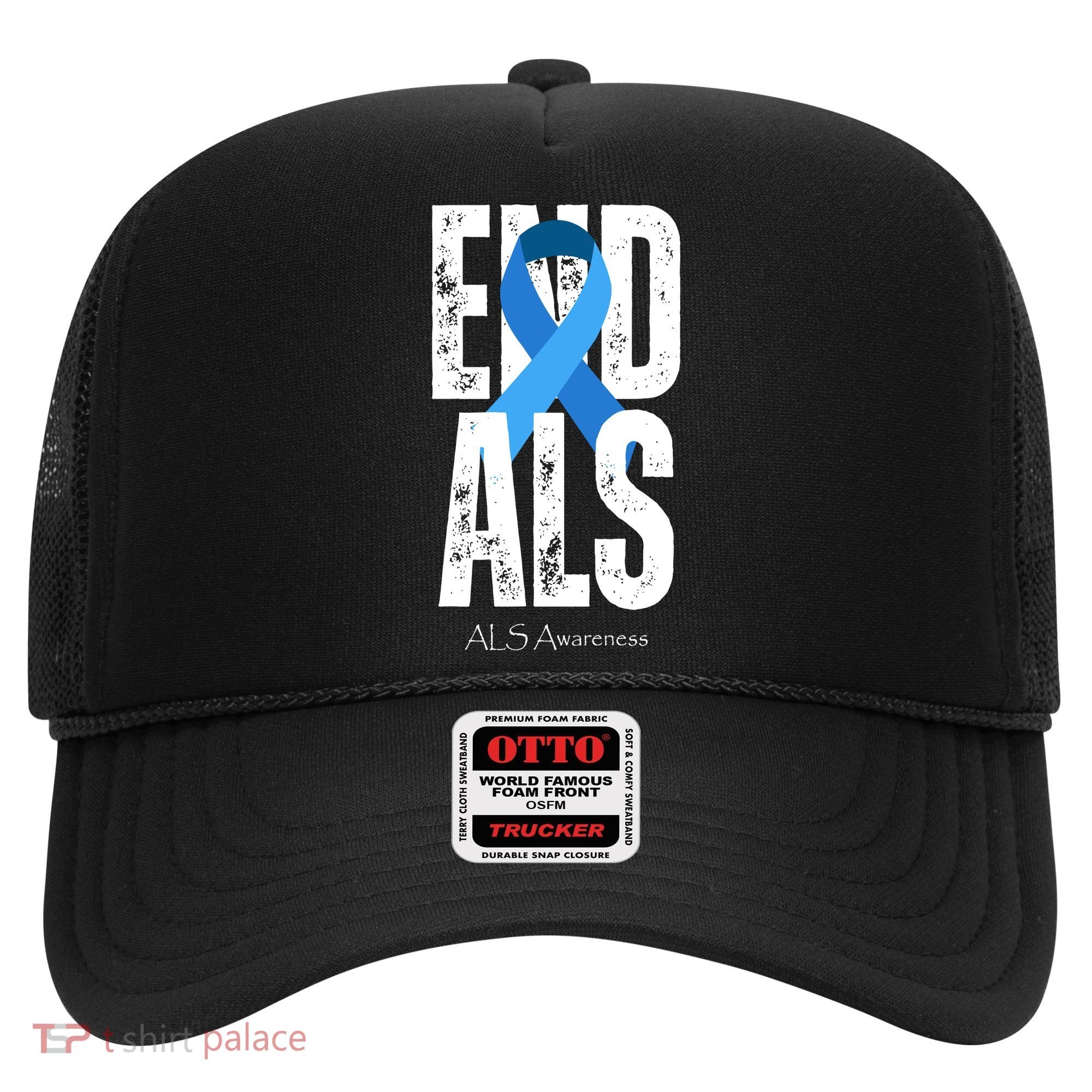 End Als Awareness Month Ribbon Hat