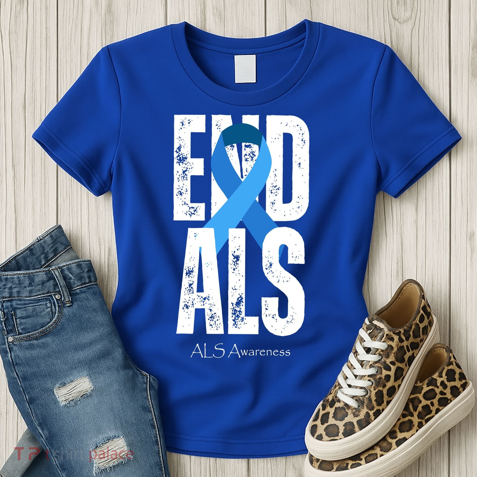 End Als Awareness Month Ribbon Women's T-Shirt