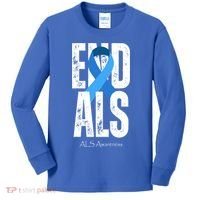 End Als Awareness Month Ribbon Kids Long Sleeve Shirt thumb 0