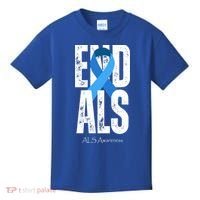 End Als Awareness Month Ribbon Kids T-Shirt thumb 0