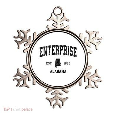Enterprise Alabama Al Vintage Established Sports Design Ornament