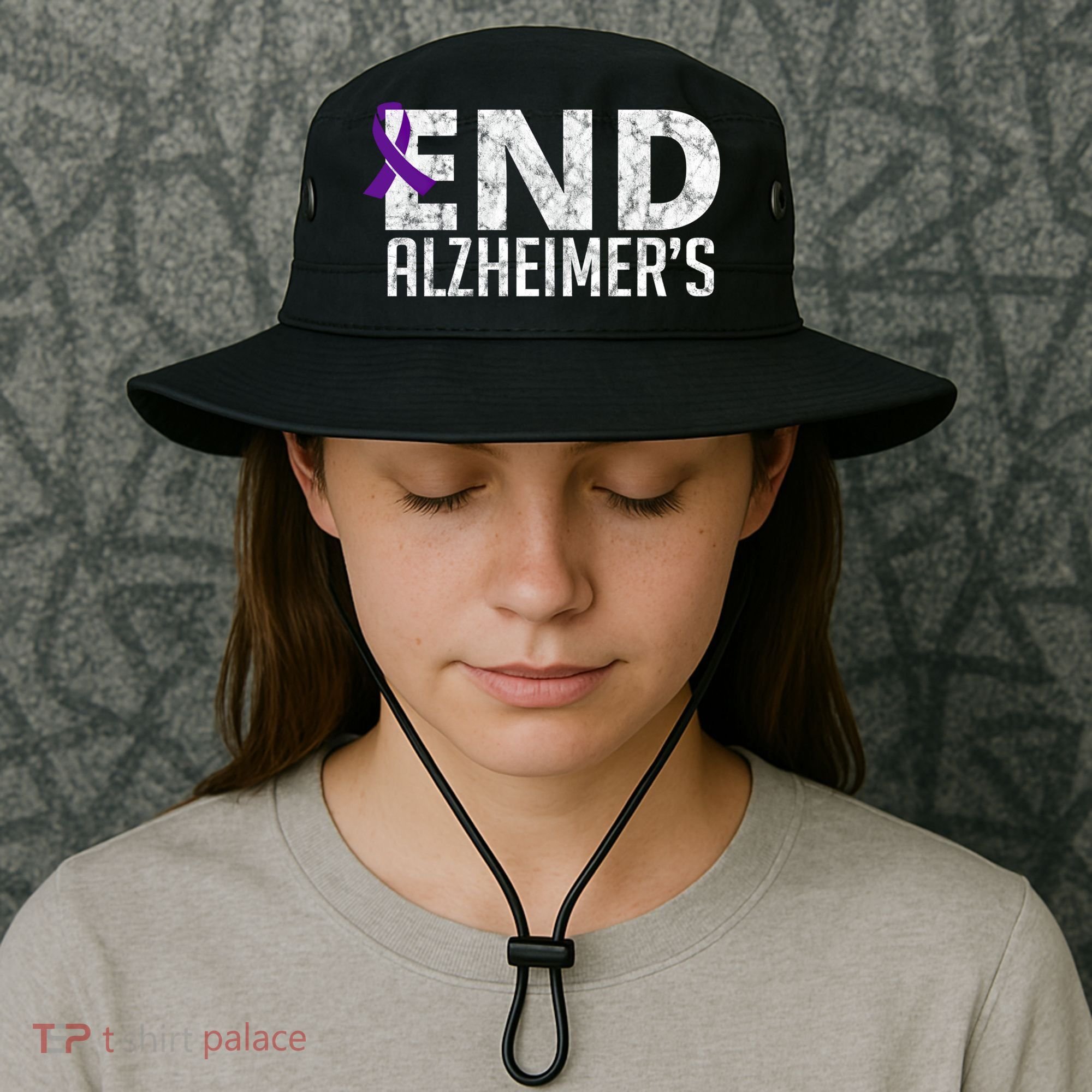 End Alzheimer's Awareness Month Gift Bucket Hat