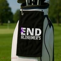 End Alzheimer's Awareness Month Gift Golf Towel thumb 2