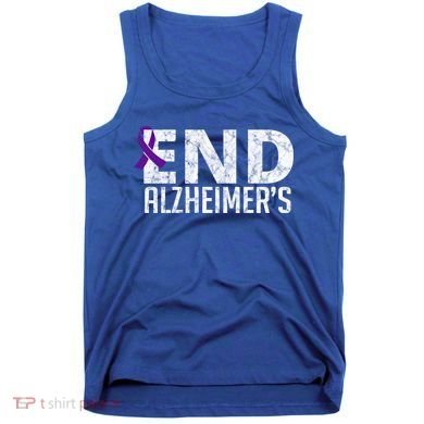 End Alzheimer's Awareness Month Gift Tank Top