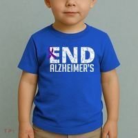 End Alzheimer's Awareness Month Gift Toddler T-Shirt thumb 2