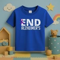 End Alzheimer's Awareness Month Gift Toddler T-Shirt thumb 3