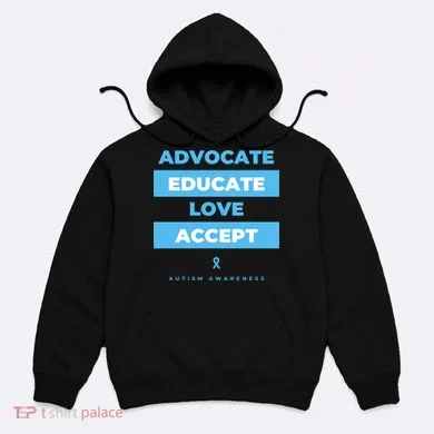 Educate Autism Awareness Hoodie
