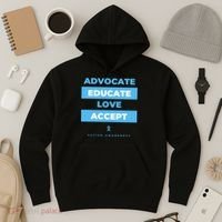 Educate Autism Awareness Hoodie thumb 3