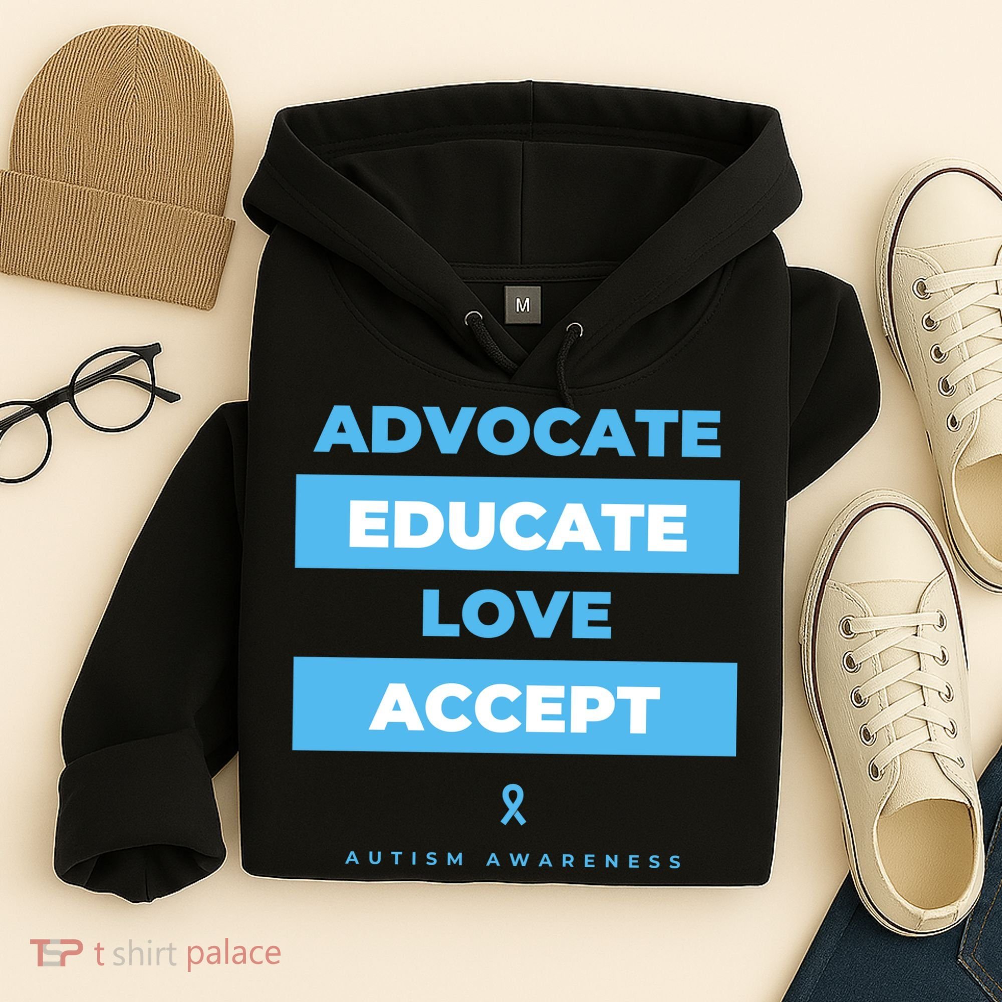 Educate Autism Awareness Hoodie