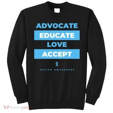 Educate Autism Awareness Sweatshirt