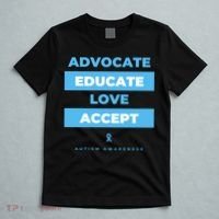 Educate Autism Awareness T-Shirt thumb 5