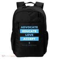 Educate Autism Awareness Backpack thumb 0