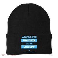 Educate Autism Awareness Beanie thumb 0