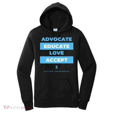 Educate Autism Awareness Women's Hoodie