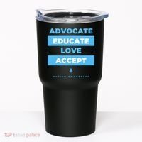 Educate Autism Awareness Tumbler thumb 0