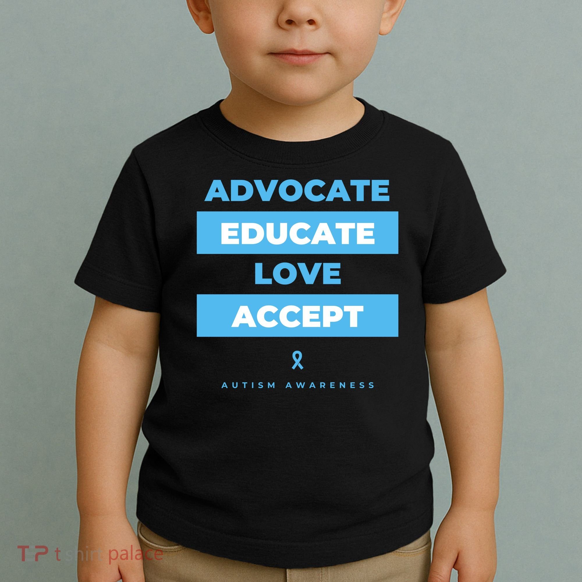 Educate Autism Awareness Toddler T-Shirt