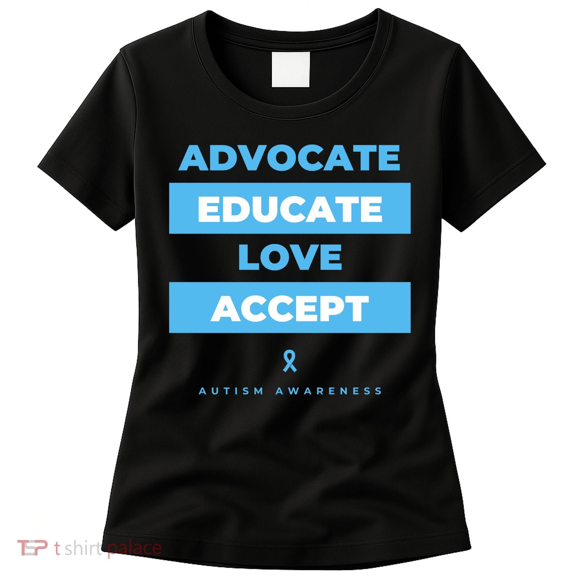 Educate Autism Awareness Women's T-Shirt