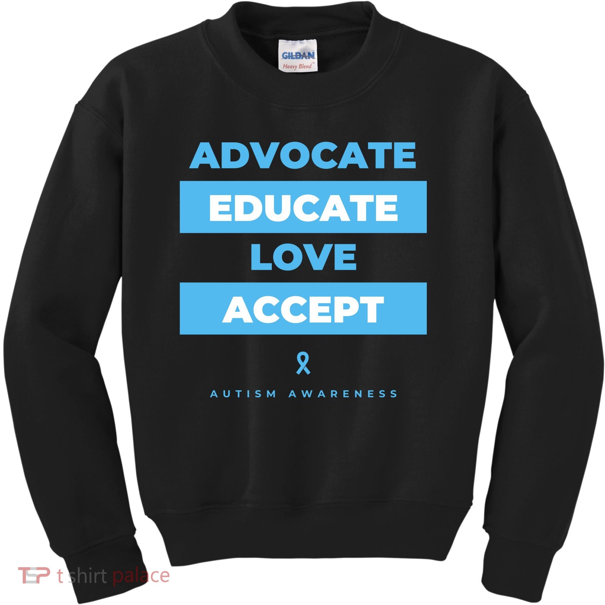 Educate Autism Awareness Kids Sweatshirt