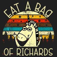 Eat A Bag Of Richards Funny Joke Meme Humor Name Unicorn Hat thumb 2