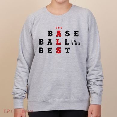 End Als Baseball Is The Best Baseball Lover Baseball Team Women's Sweatshirt