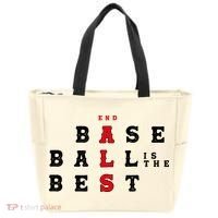End Als Baseball Is The Best Baseball Lover Baseball Team Tote Bag thumb 0
