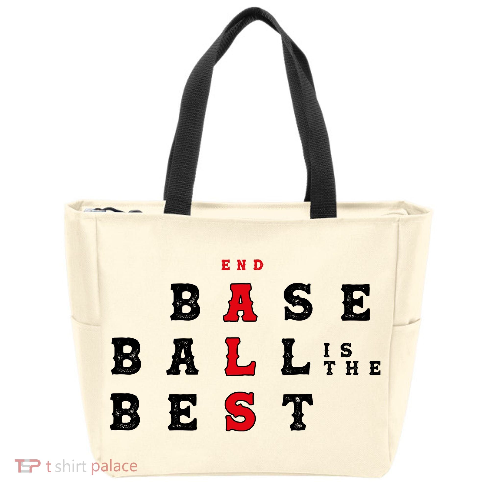 End Als Baseball Is The Best Baseball Lover Baseball Team Tote Bag