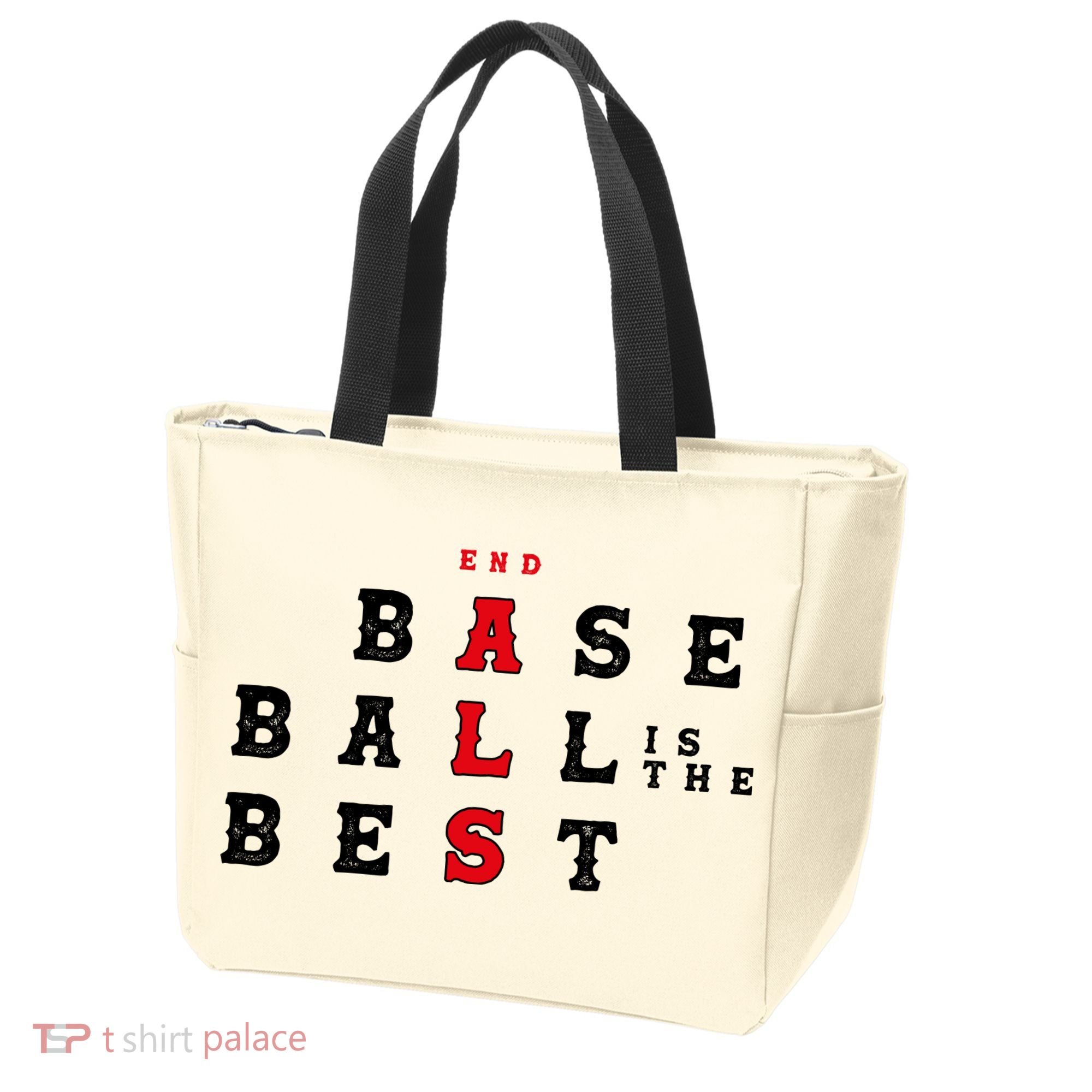 End Als Baseball Is The Best Baseball Lover Baseball Team Tote Bag