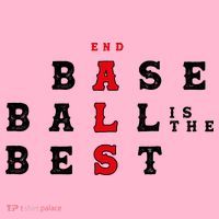 End Als Baseball Is The Best Baseball Lover Baseball Team Coaster thumb 2