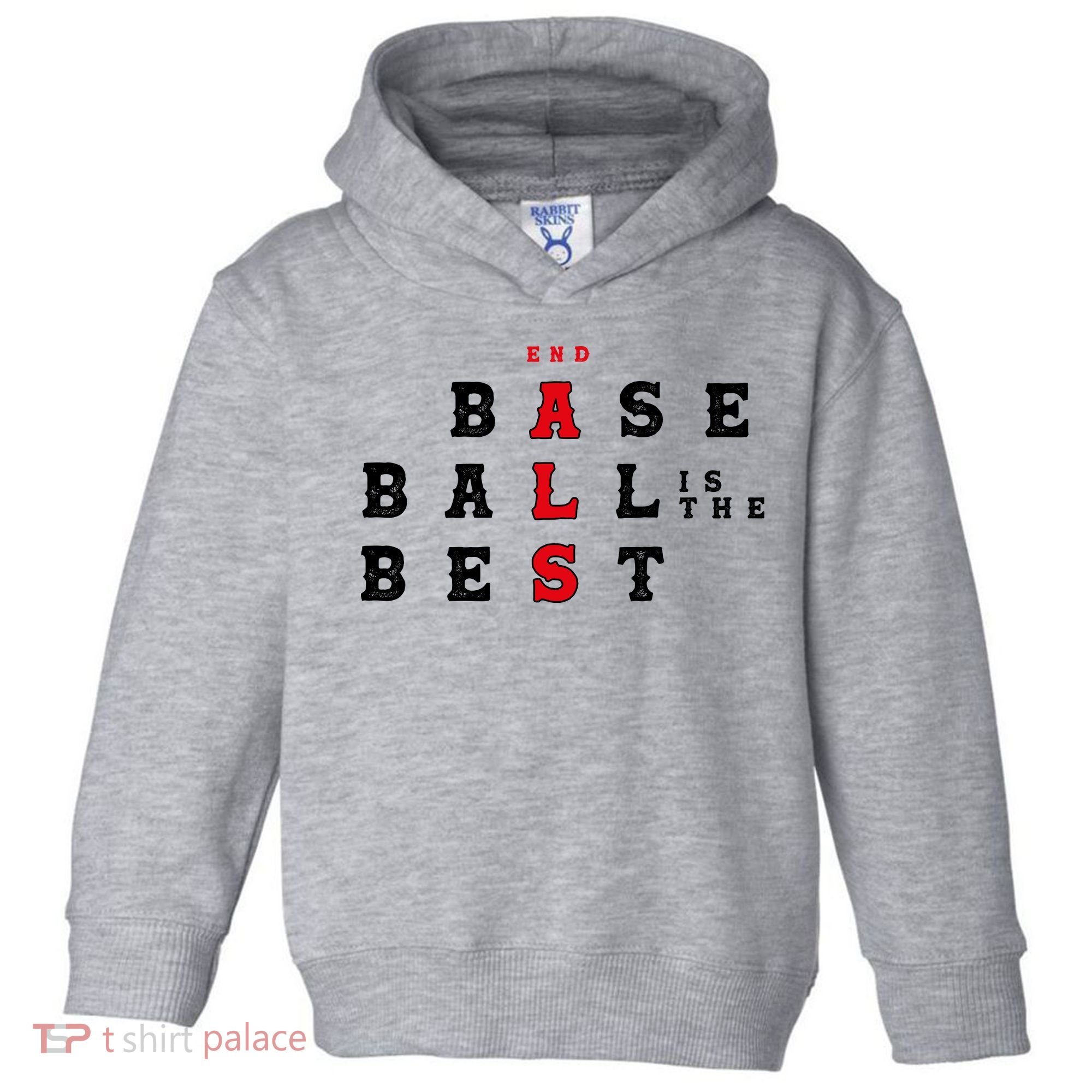End Als Baseball Is The Best Baseball Lover Baseball Team Toddler Hoodie