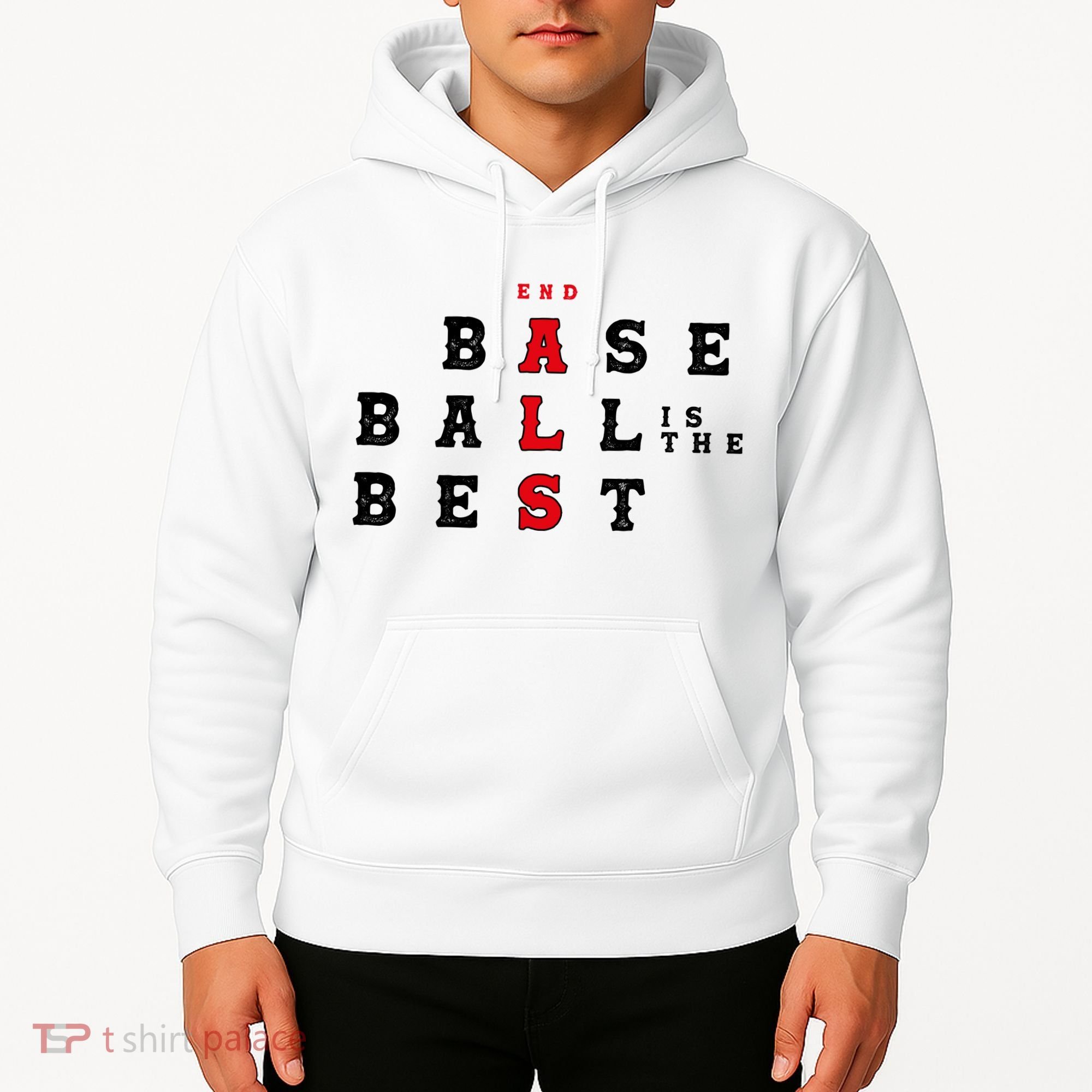 End Als Baseball Is The Best Baseball Lover Baseball Team Hoodie