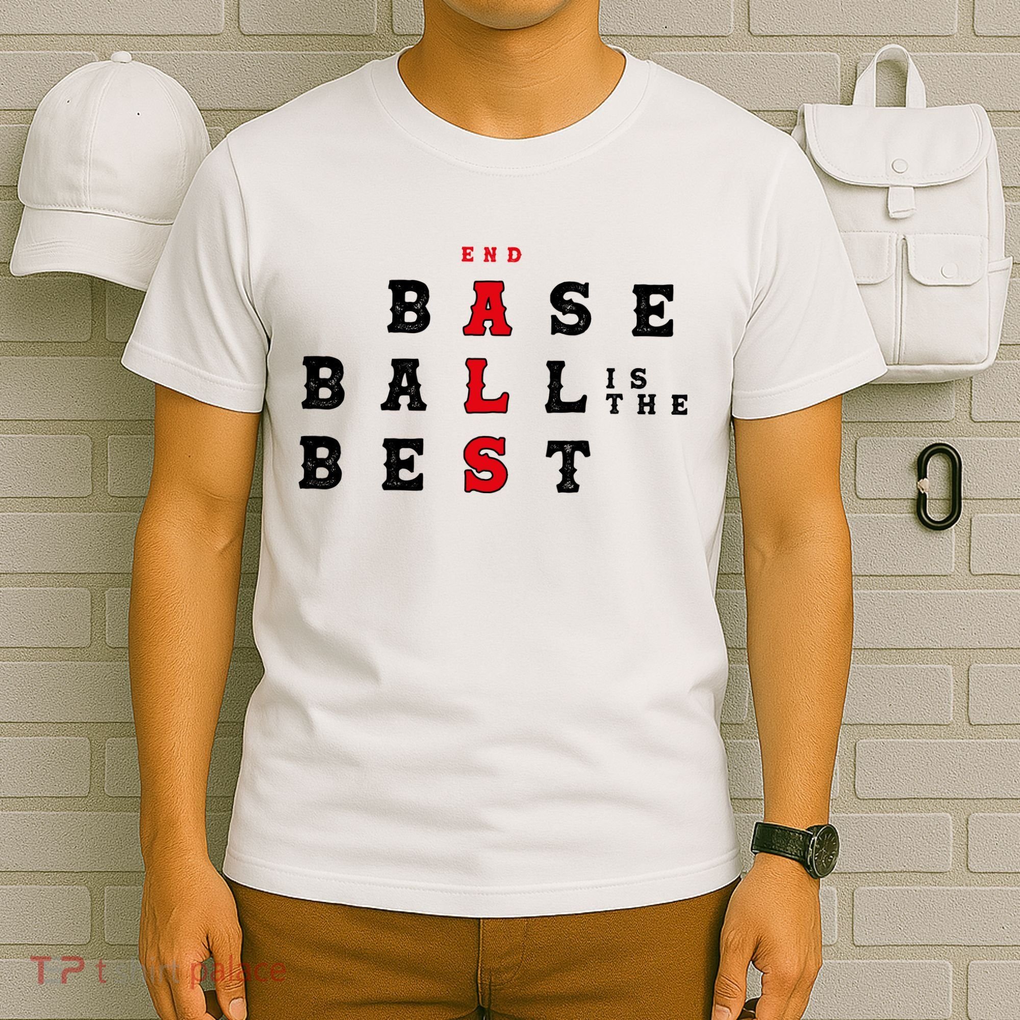 End Als Baseball Is The Best Baseball Lover Baseball Team T-Shirt