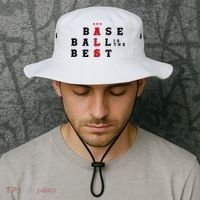 End Als Baseball Is The Best Baseball Lover Baseball Team Bucket Hat thumb 2